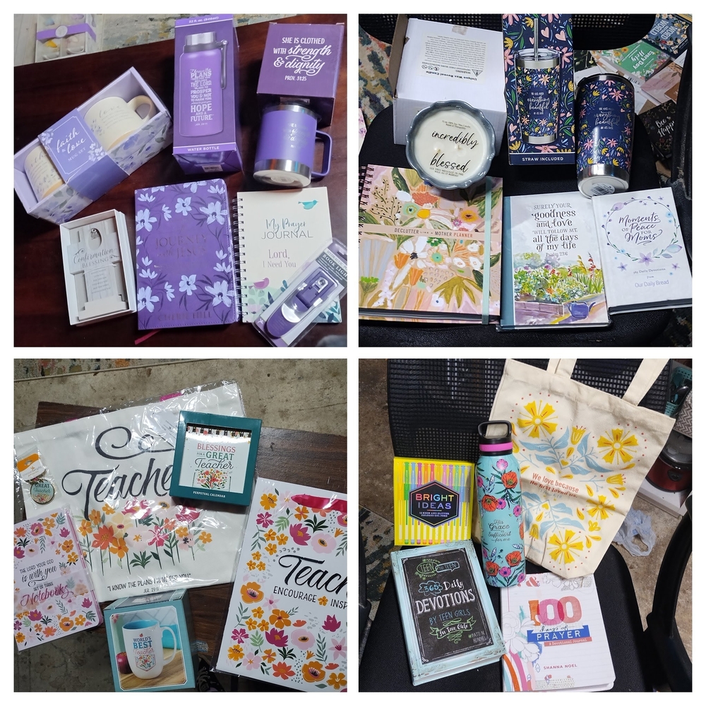 Floral and Inspirational Gift Set